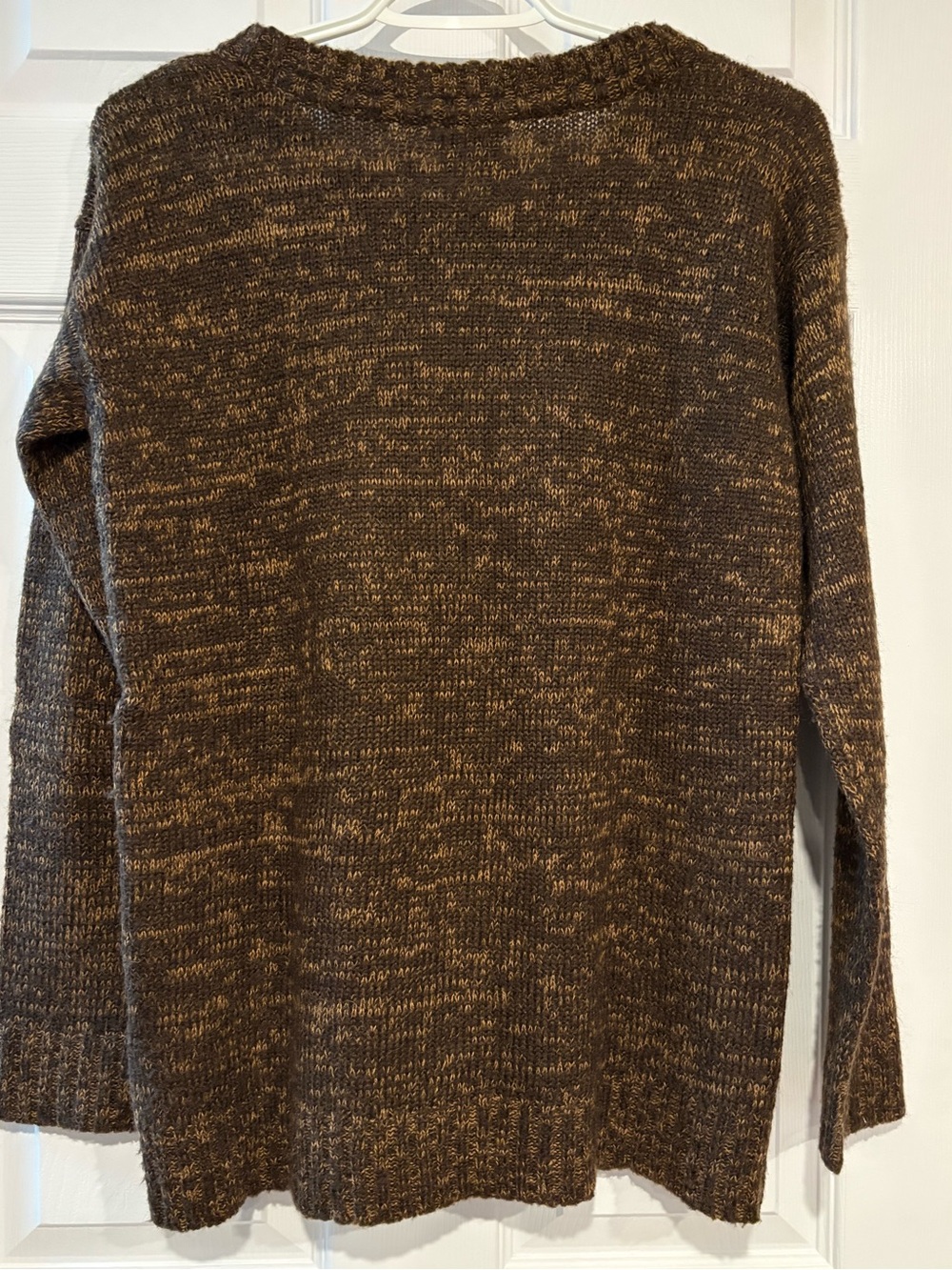 Vero Moda Brown Marled Crew Neck Sweater - Picture 4 of 8